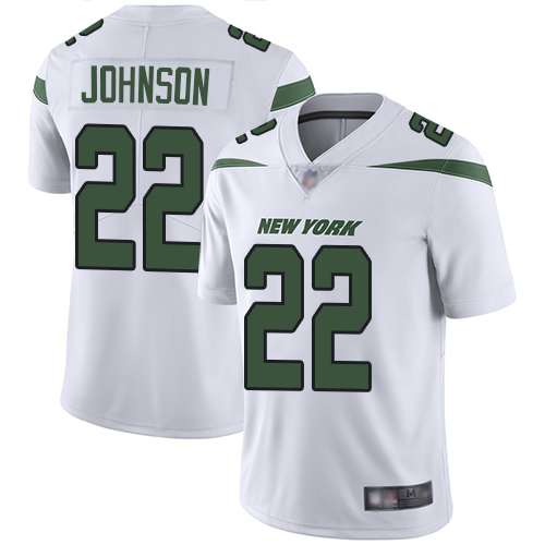 New York Jets Limited White Men Trumaine Johnson Road Jersey NFL Football #22 Vapor Untouchable->women nfl jersey->Women Jersey